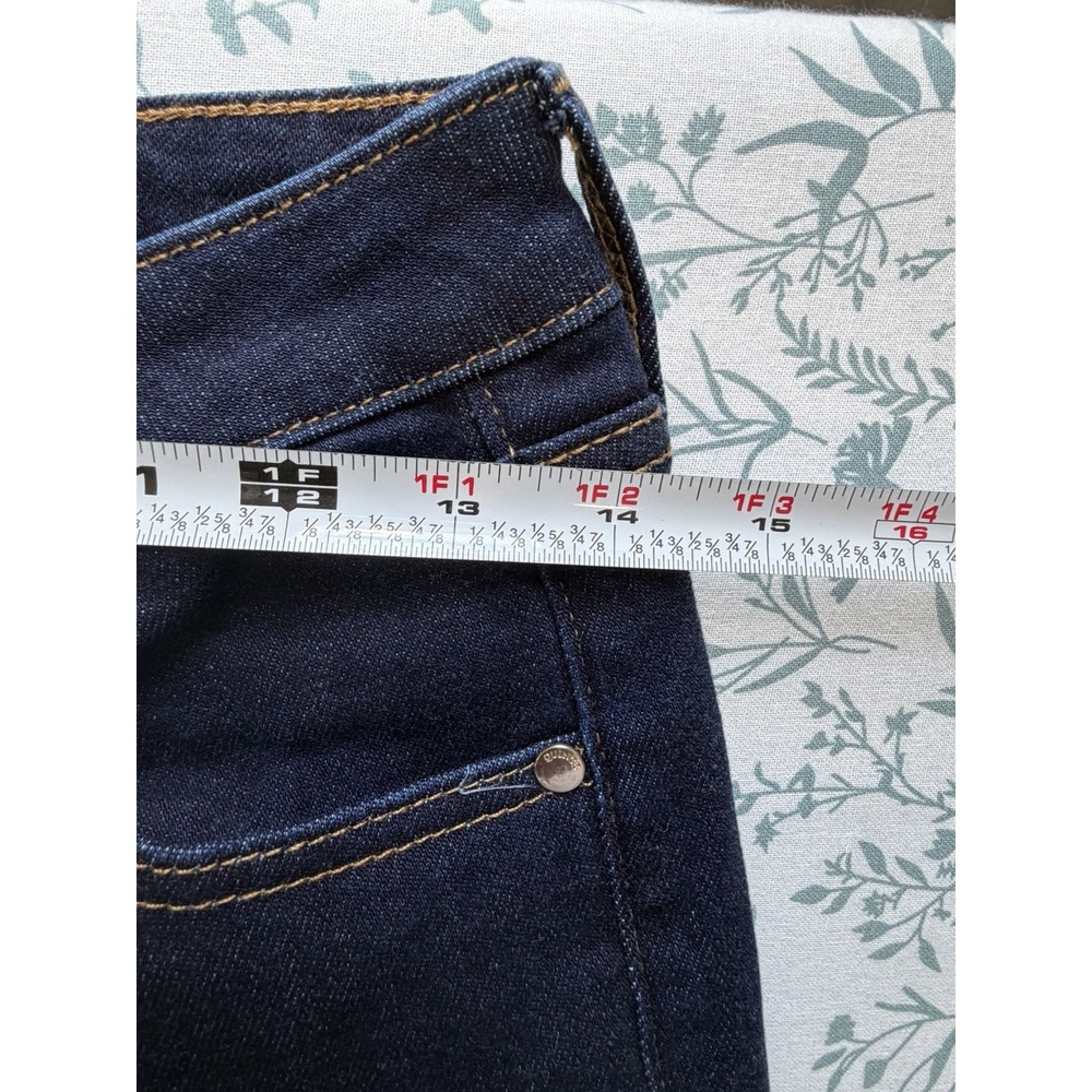 Quince Women's Size 26 Dark Wash Skinny Jeans Organic Cotton Stretch Denim - Picture 10 of 12